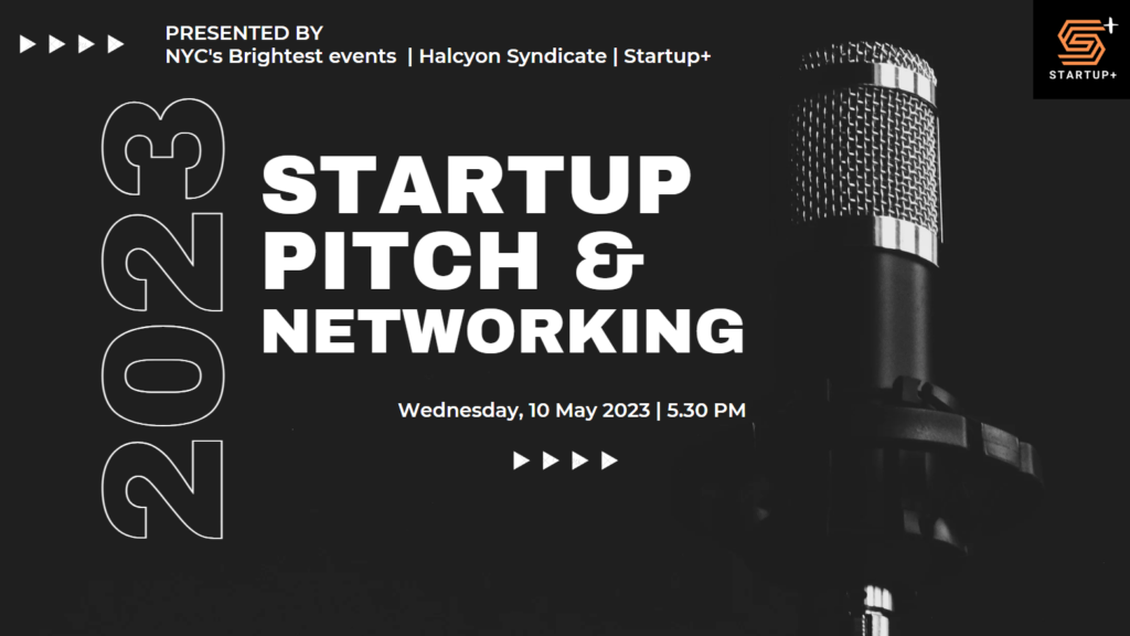 Startup Pitch and Networking